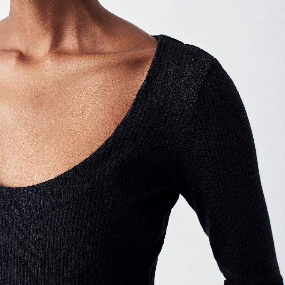 FAHERTY Ribbed Bodysuit - Picture 3 of 14